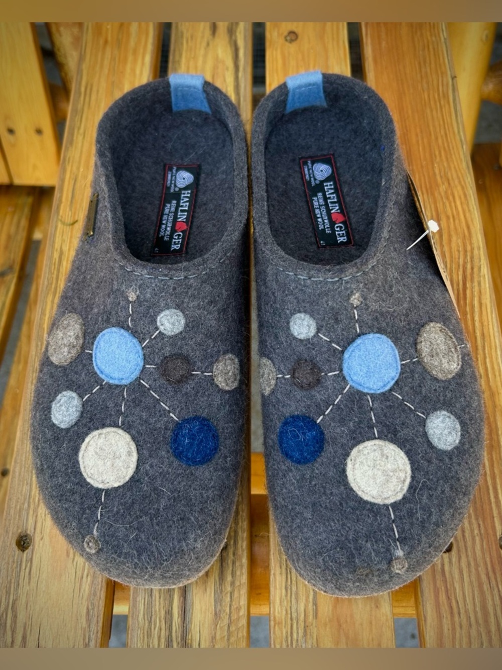NWT Haflinger Grizzly Faible Wool Clog EU 41